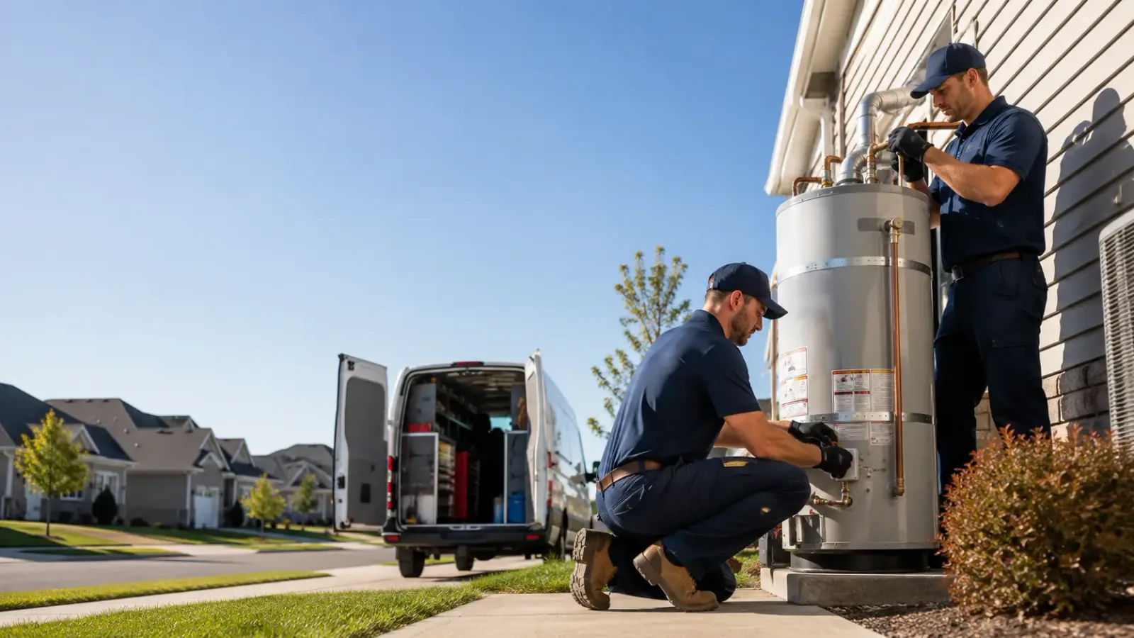 Water Heater Installation in Huntingburg, IN